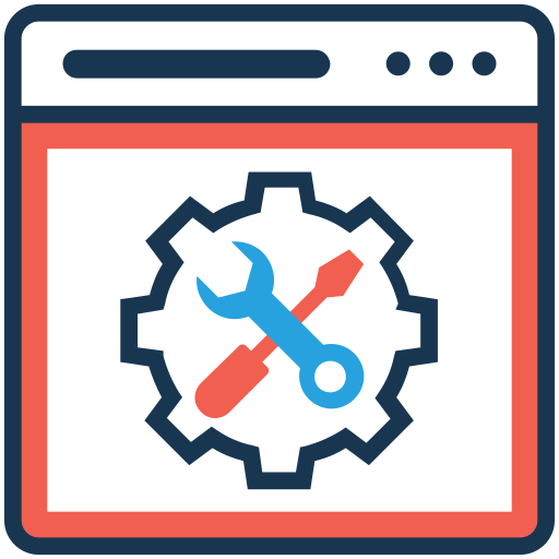 Web maintenance Generic Outline Color icon