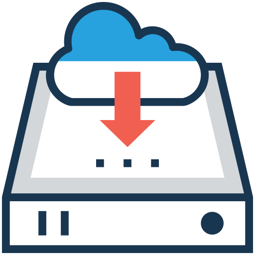 Cloud download free icon Cloud download free icon