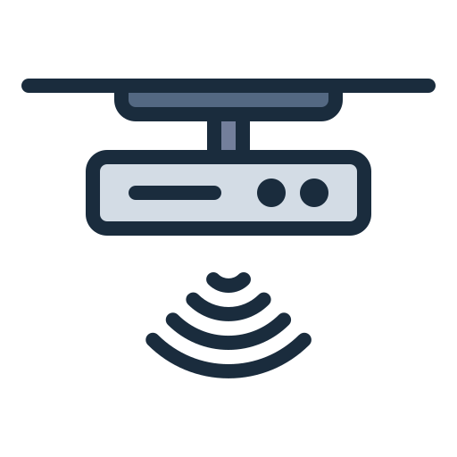 Motion sensor Generic Outline Color icon