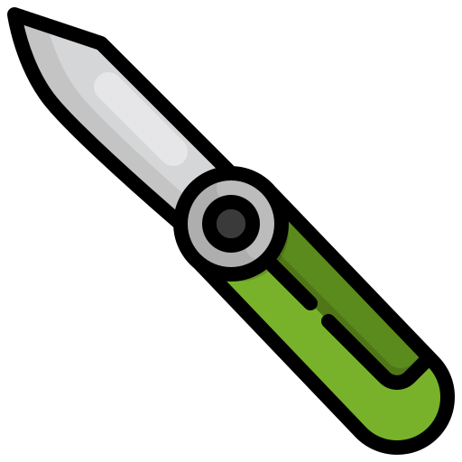 cuchillo de bolsillo icono gratis