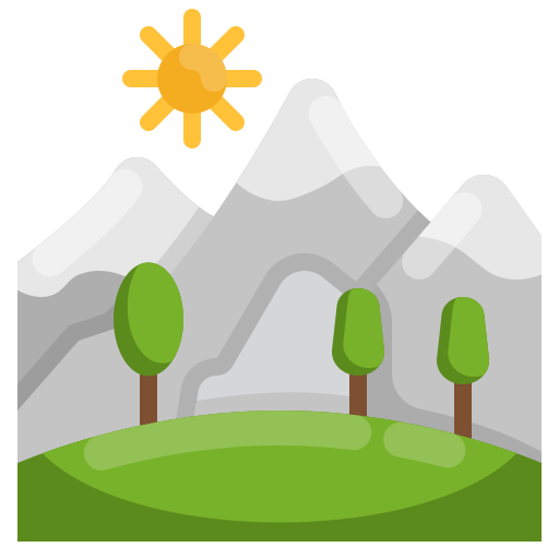 montaña icono gratis