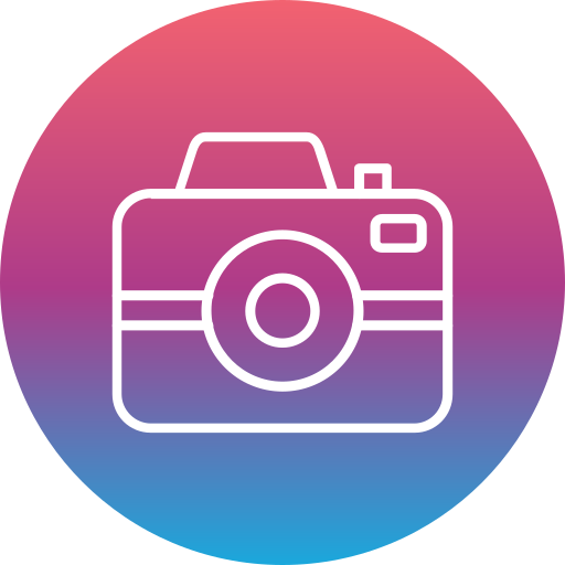 cámara de fotos icono gratis
