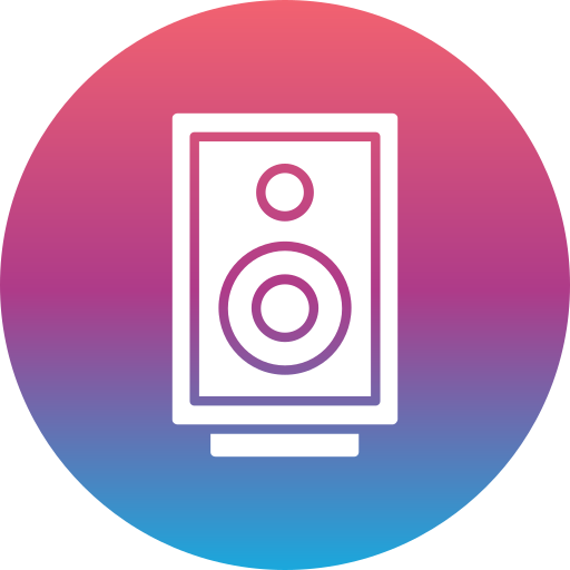 altavoz icono gratis