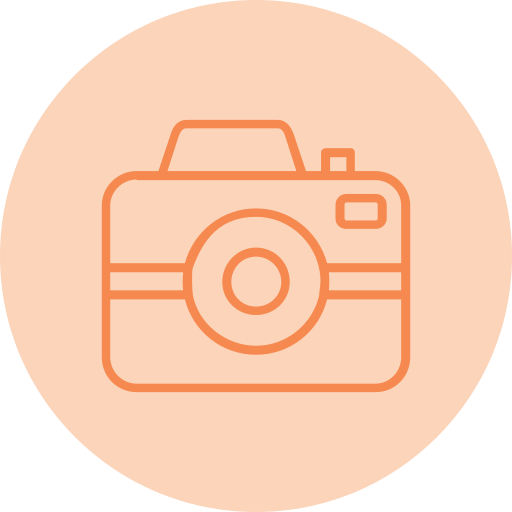 cámara de fotos icono gratis