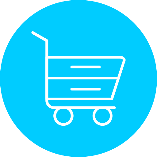 Shopping cart Generic Flat icon