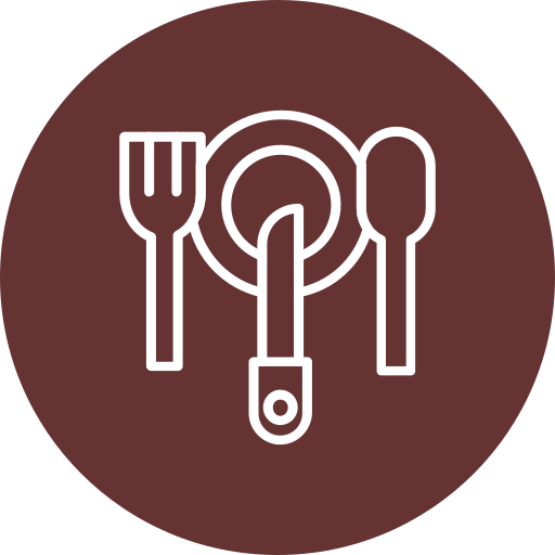 cuchillería icono gratis