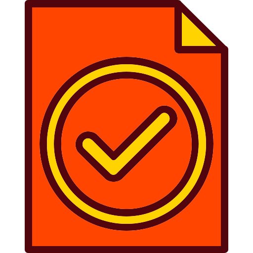 Complete free icon