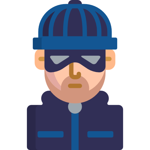 ladrón icono gratis