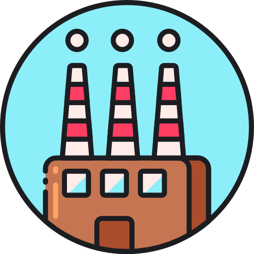 Factory Flaticons.com Flat icon