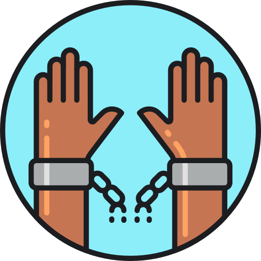 esclavitud icono gratis