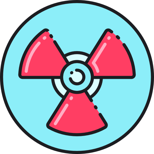 Nuclear free icon