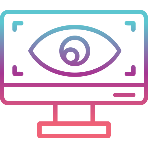 Cyber eye Generic Gradient icon