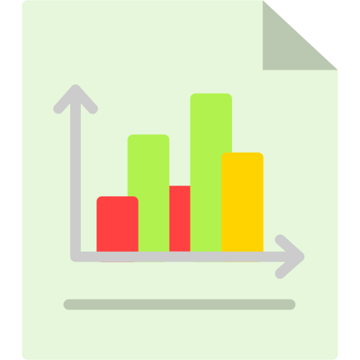 gráfico de barras icono gratis