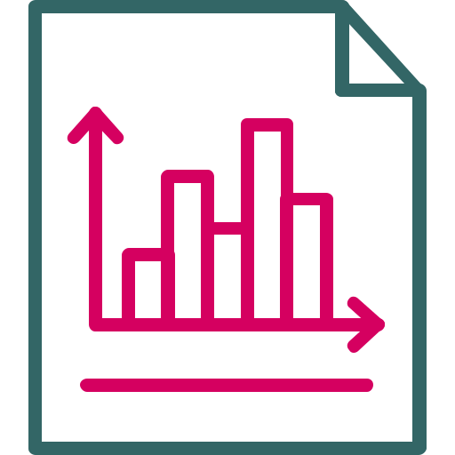 gráfico de barras icono gratis