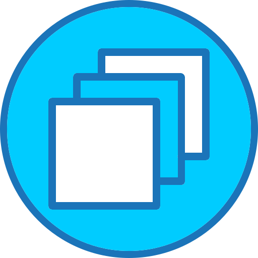 Layer Generic Blue icon