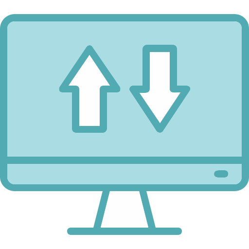 visualización de datos icono gratis