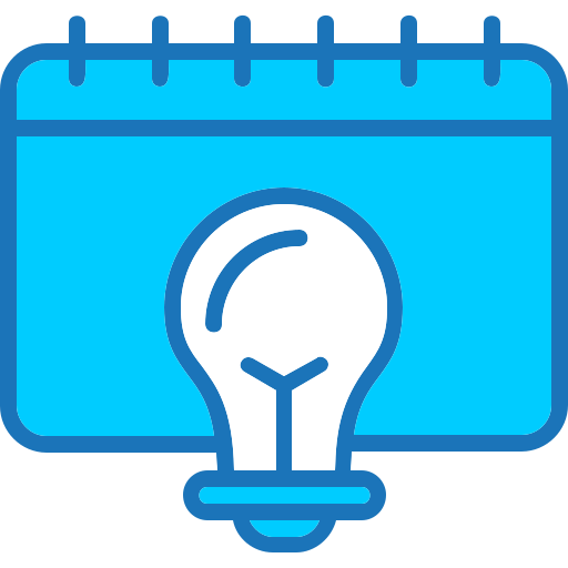 Calendar Generic Blue icon