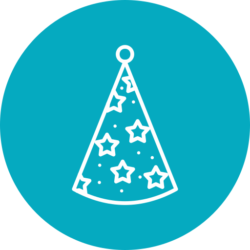 sombrero de fiesta icono gratis