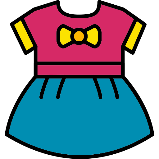 tenue bébé Icône gratuit