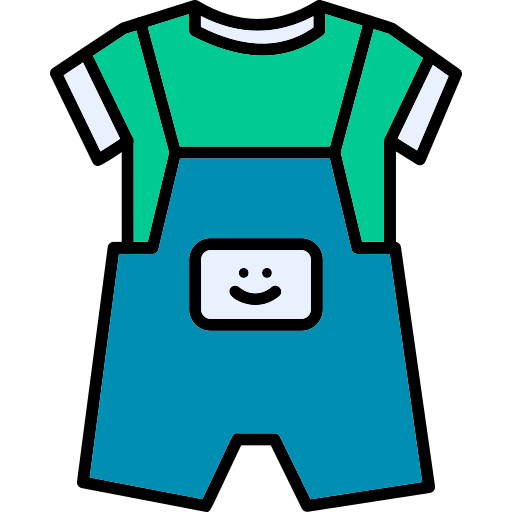 Dungarees Generic Outline Color icon