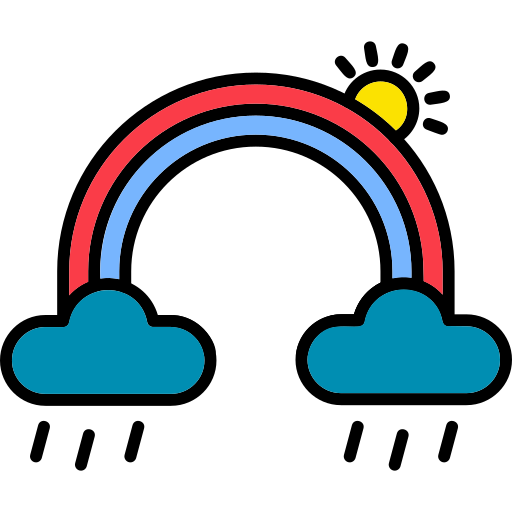 regenbogen kostenlos Icon regenbogen kostenlos Icon