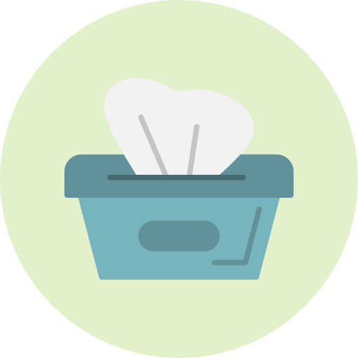 Wipes - free icon