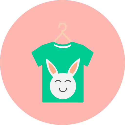 ropa de bebé icono gratis