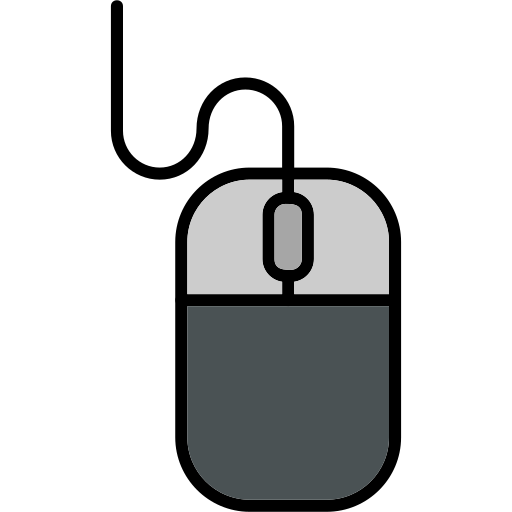 Mouse Generic Outline Color icon