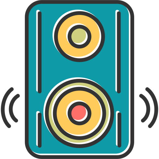 altavoz icono gratis