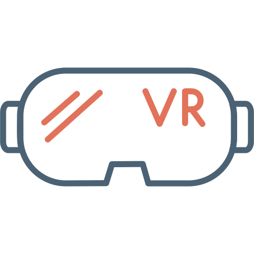 gafas de realidad virtual icono gratis