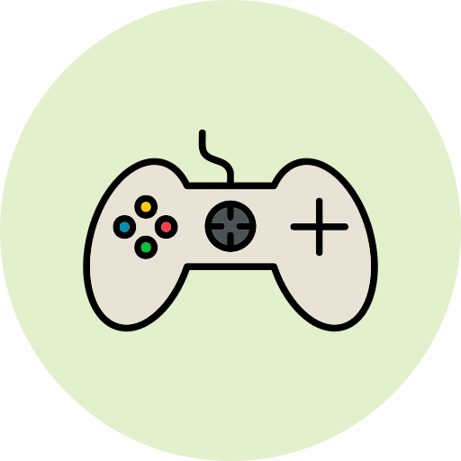 Joystick Generic Outline Color icon