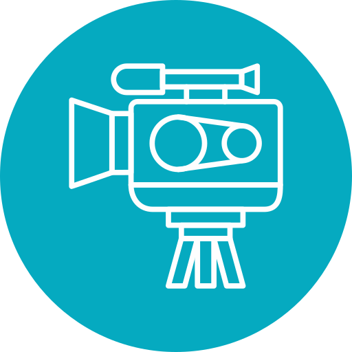 camara de video icono gratis