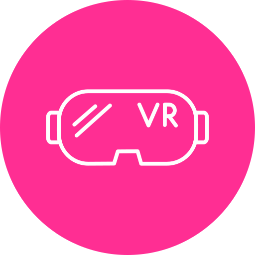 gafas de realidad virtual icono gratis