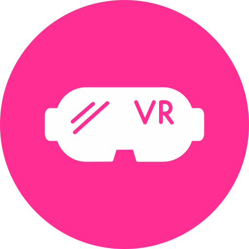 gafas de realidad virtual icono gratis