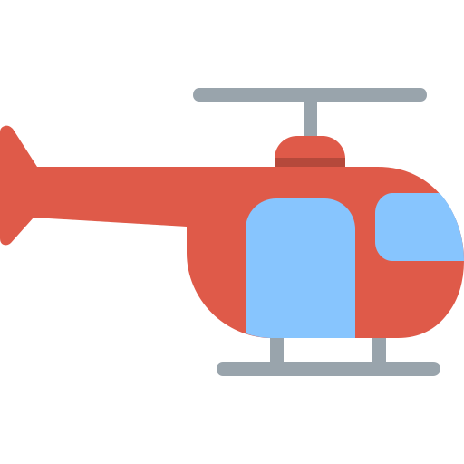 helicóptero icono gratis