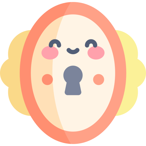 Keyhole Kawaii Flat icon