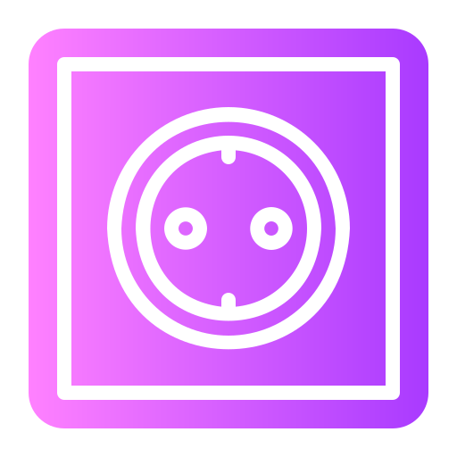 toma de corriente icono gratis