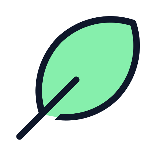 Leaf Generic Outline Color icon