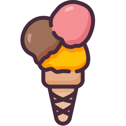 Ice cream Generic Outline Color icon