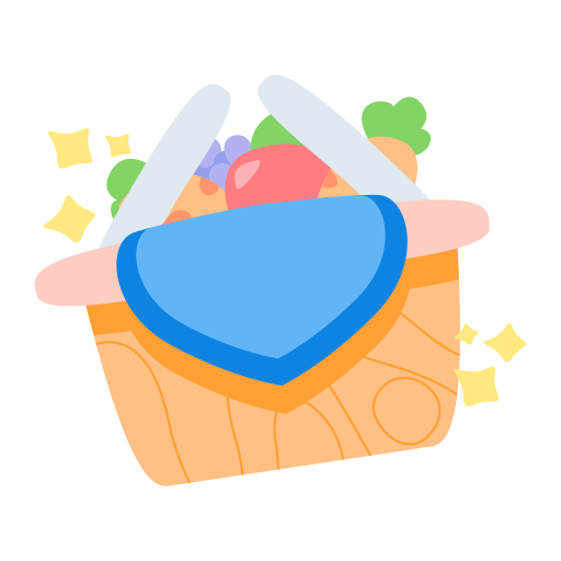 Basket free sticker