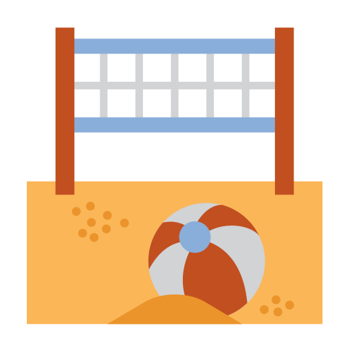 Beach volleyball - Free sports and competition icons