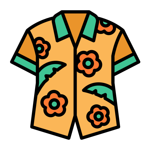 Hawaiian shirt - Free fashion icons