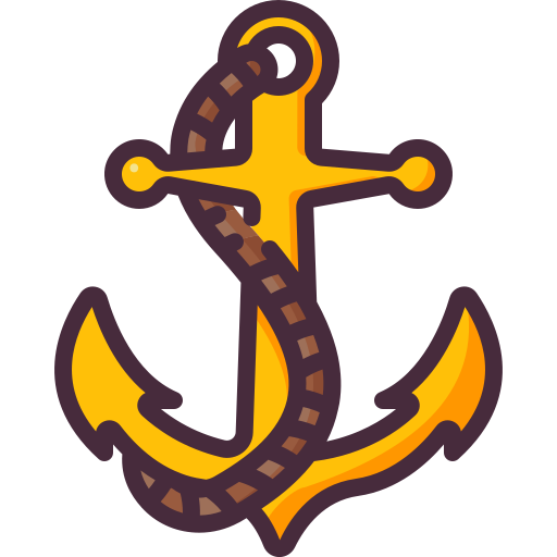 Anchor Generic Outline Color icon