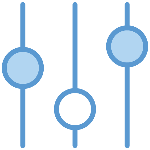 control de música icono gratis