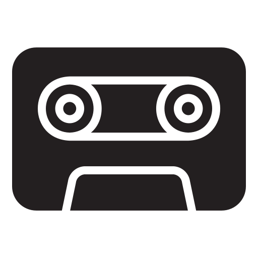 Cassete free icon Cassete free icon
