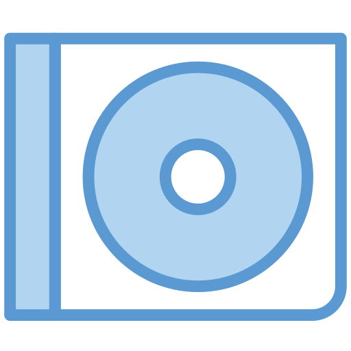 portada del cd icono gratis