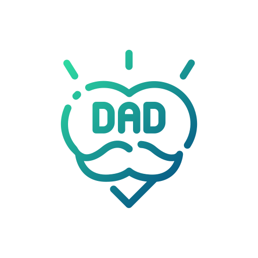 dia del padre icono gratis