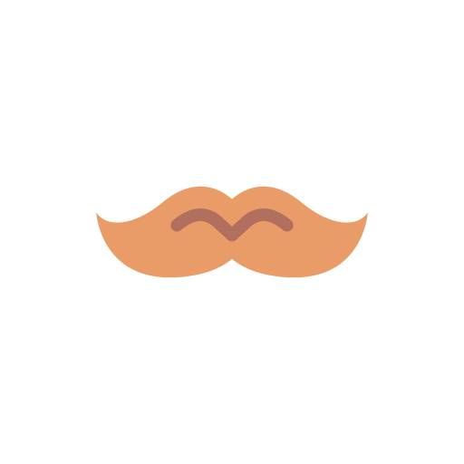 bigote icono gratis