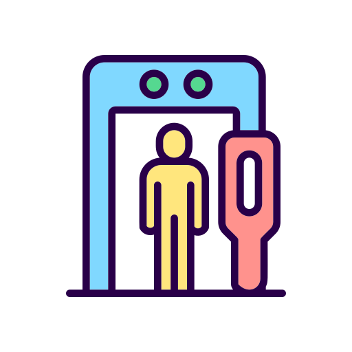 airport security check icon
