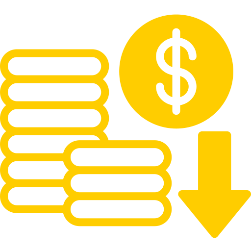 pérdida icono gratis